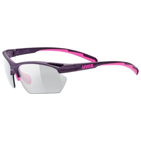 Uvex Sportstyle Small V Purple Pink Smoke Sportbrillen Uvex Sports