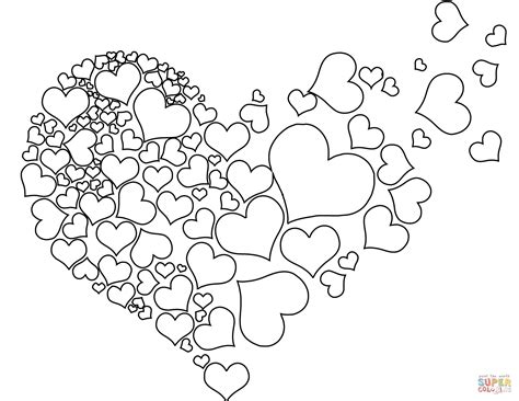 Dibujos Para Colorear De Corazones Rotos