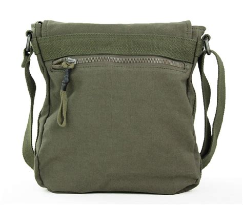 Canvas Messenger Bag Army Canvas Shoulder Bag Yepbag