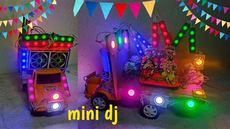 Dj Trolley Setup Gauri Ganesh Pooja Dj Truck Video Radha Krishna Dj