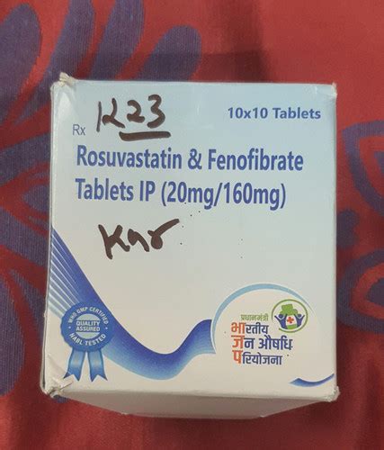 Like Rosu F 20 Rosuvastatin 20 Mg Fenofibrate 160 Mg 10 Tablets