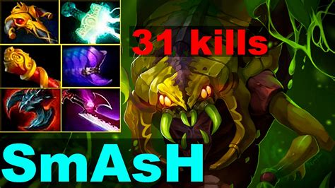 SmAsH Venomancer Carry Best Item Build Pro Gameplay Highlights