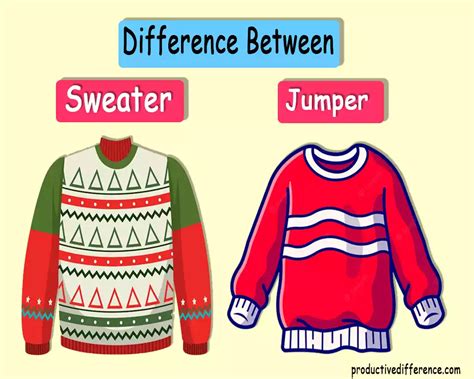 Difference Between Jumper And Sweater