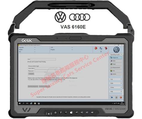 Volkswagen Audi Skoda Seat 6160E 6160C 6160B 6160A Diagnostic Tester