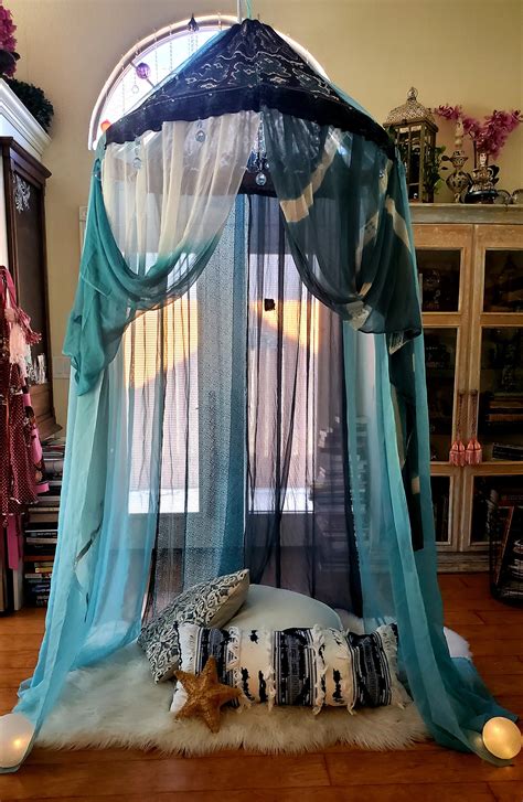 boho canopy, boho decor, canopy, fort, tent, festival, party prop, meditation, quiet time ...