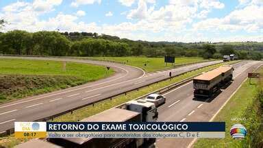 Bom Dia Fronteira Exame Toxicol Gico Volta A Ser Obrigat Rio A Partir