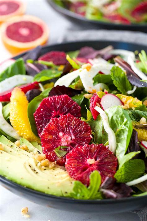 Healthy Blood Orange And Fennel Salad Recipe Jessica Gavin