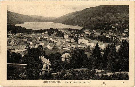 Gerardmer La Ville Et Le Lac G Rardmer Cartorum