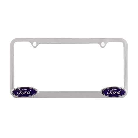 Bully Chrome Built Ford Tough License Plate Frame