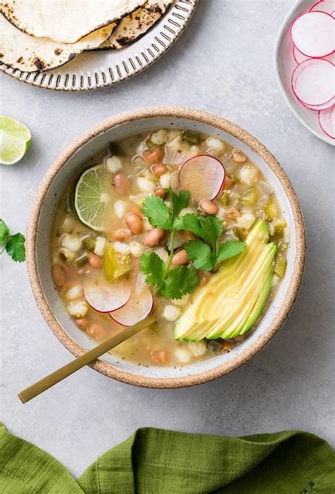 Arriba 92 Imagen Pozole Verde Vegetariano Receta Abzlocal Mx