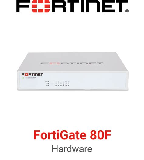 Firewall Fortinet Fortigate Fg 80f Fg 80f Acquistate Dal Vostro