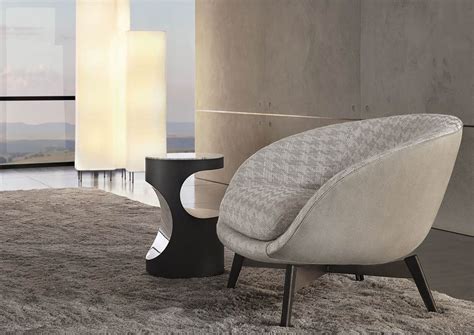 Minotti Russell Armchair 100 Made In Italy Minotti London