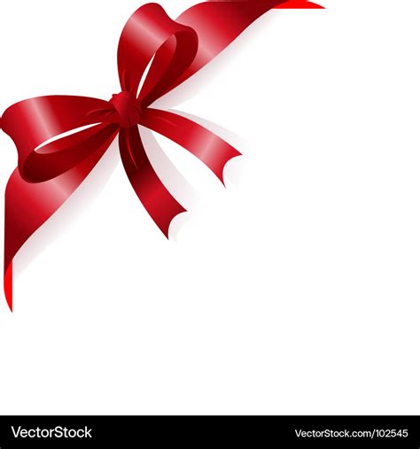 Red Ribbon Royalty Free Vector Image Vectorstock