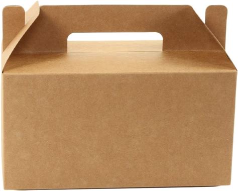 Amazon Andaz Press Kraft Gable Favor Boxes With Handles Twine