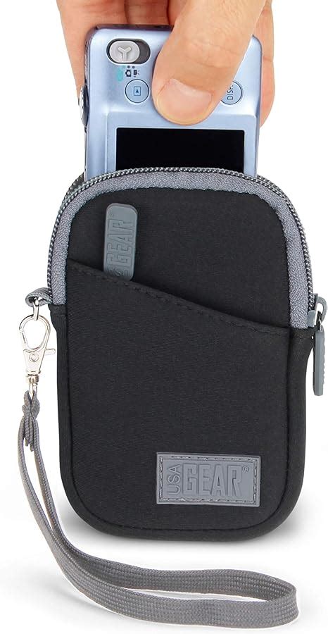 Usa Gear Compact Digital Camera Protective Case Sleeve Pouch With Wrist