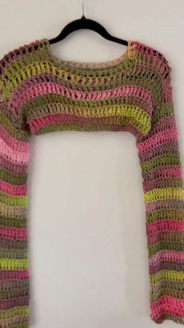 Simple Crochet Granny Shrug Bolero Free Pattern Video Tutorial Artofit