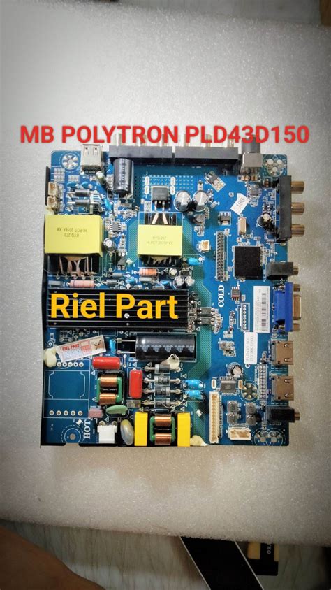 Mb Mainboard Mobo Modul Motherboard Mesin Tv Led Polytron Pld D E