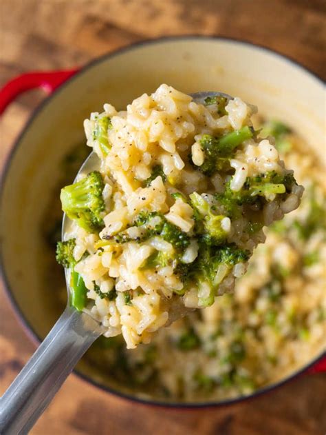 Broccoli Cheddar Baked Risotto Recipe Risotto Recipes Risotto