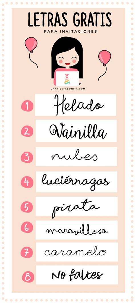 Fuentes De Letras Para Invitaciones TipografÍas Y Fuentes Para Bodas