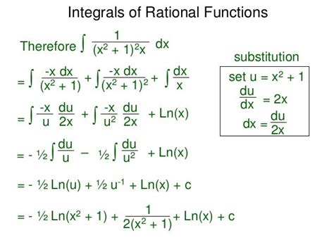 17 Integrals Of Rational Functions X