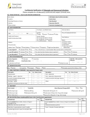 Fillable Online Sexually Transmitted Disease Confidential Case Report