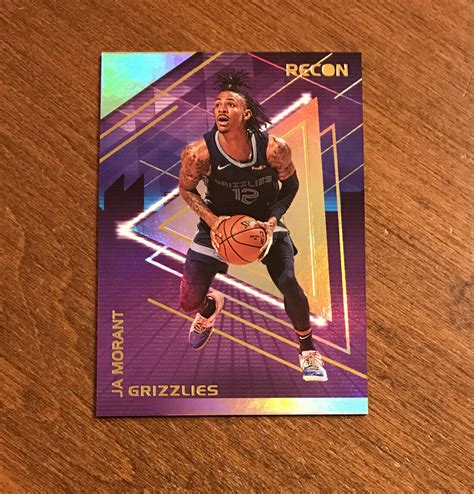 Ja Morant 2020 21 Panini Recon Holo 4 Memphis Grizzlies EBay