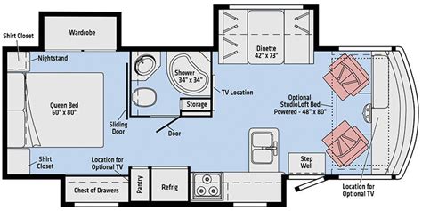 2018 Winnebago Vista LX 27N Specs And Literature Guide