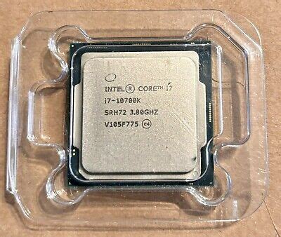 Intel Core I7 10700K 10th Gen 3 80GHz 8 Core 16 Threads LGA1200 5 1 GHz