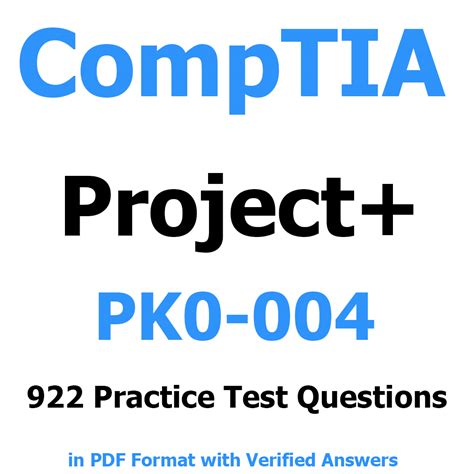 CompTIA Project PK0 004 Exam Practice Questions And Answers Exam