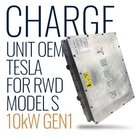 Tesla Model S On Board Charger 2012 2015 Oem Gen1 Jag35