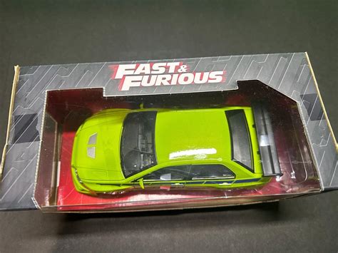 Jada Fast And Furious Brians Mitsubishi Lancer Evolution Vii 124 Diecast Nib 4582793191