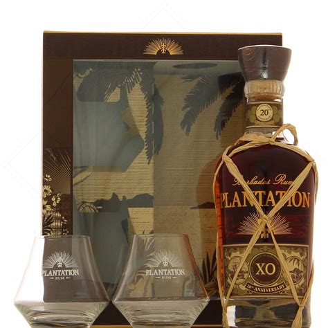 Plantation Rum Barbados Xo Th Anniversary Coffret Verres Warm