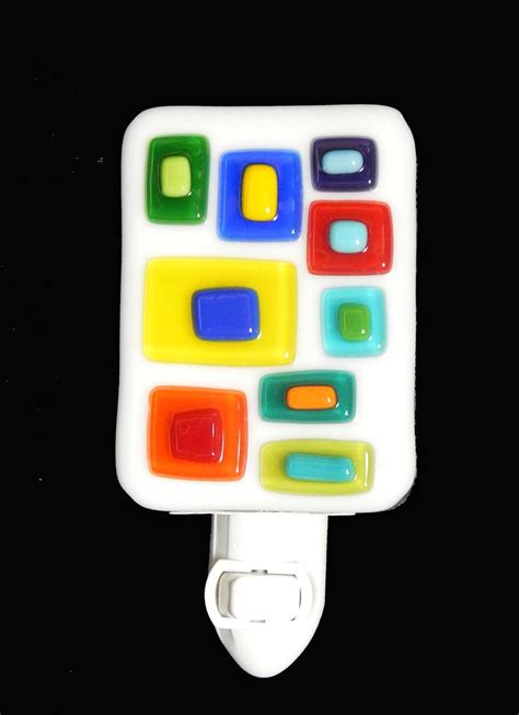 315 Best Fused Glass Night Lights Images On Pinterest Fused Glass Stained Glass And Glass Art