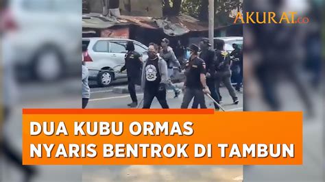 Gara Gara Rebutan Limbah Otomotif Dua Ormas Nyaris Bentrok Di Tambun