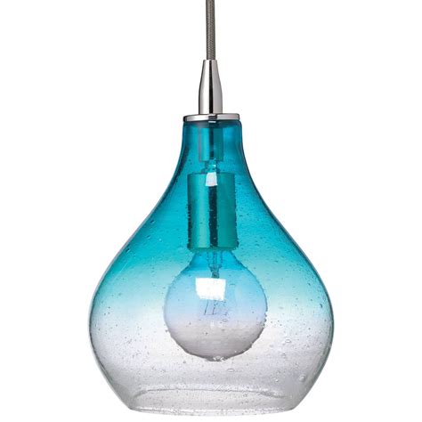 2025 Popular Aqua Glass Pendant Lights