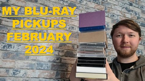 MY MONTHLY BLU RAY PICKUPS FEBRUARY 2024 YouTube