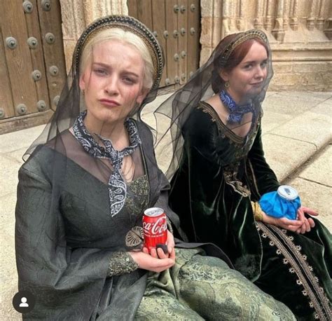 Phia Saban And Olivia Kate Cooke In Game Of Throne Actors A