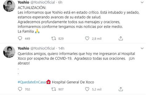 “es Increíble Lo Que Hace Este Virus En 24 Horas” Yoshio Pasó De Tener