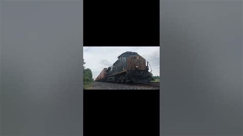 Csx 3213 Intermodal Train Youtube