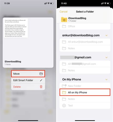 How To Use Smart Folders In Notes App On Iphone Ipad Mac