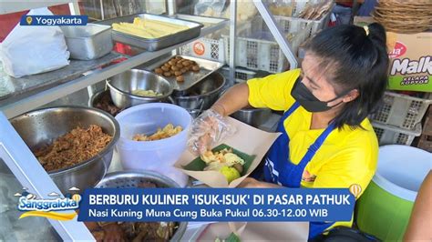 Berburu Kuliner Isuk Isuk Di Pasar Pathuk Youtube