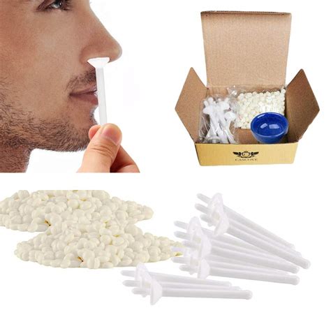 Nose Ear Hair Removal Wax Kit Painless And Easy Mens Nasal Waxing Strip Remover