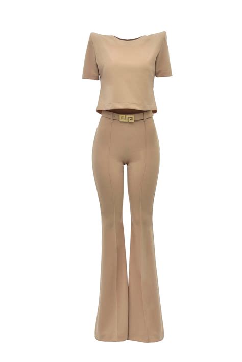 Conjunto Marylin Flare Nude Voga Brand