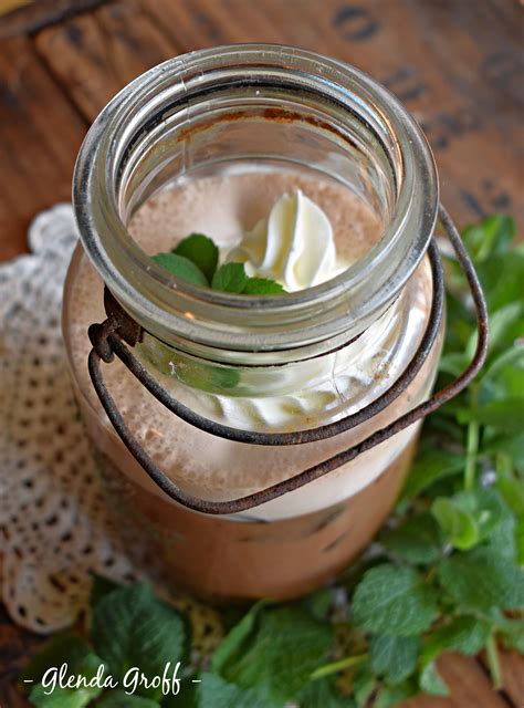 Mint Chocolate Iced Latte THM-FP, SF, Low Carb, GF | Around the Family ...