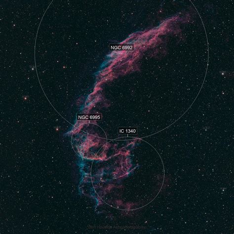 Eastern Veil Nebula In Narrowband Ngc Ben Houston Astrobin