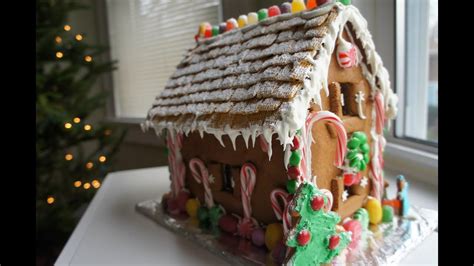 How To Make A Gingerbread House Youtube