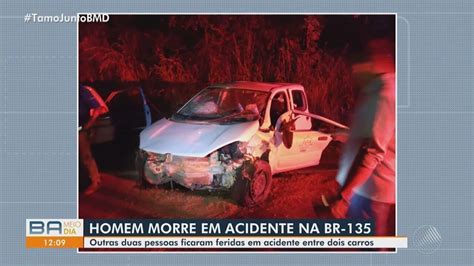 Homem Morre E Duas Pessoas Ficam Feridas Em Acidente No Oeste Da Ba