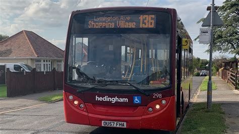 F1 Full Kickdown Thrash Hedingham ADL Enviro 200 Dart SLF 298