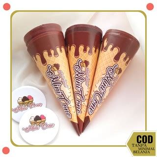 Jual Kemasan Buat Eskrim Cone Kemasan Mini Waffle Unik Kemasan Es