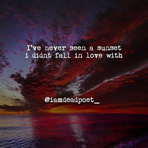 Sunsets A Love Poem